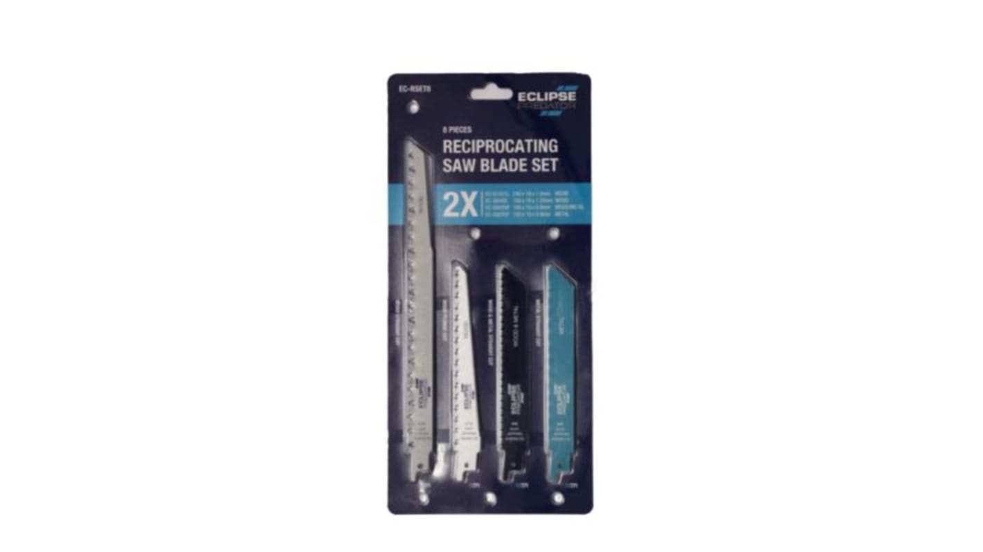 Eclipse 150 mm, 240 mm High Carbon Steel Reciprocating Saw Blade, 5, 6, 10, 18 TPI