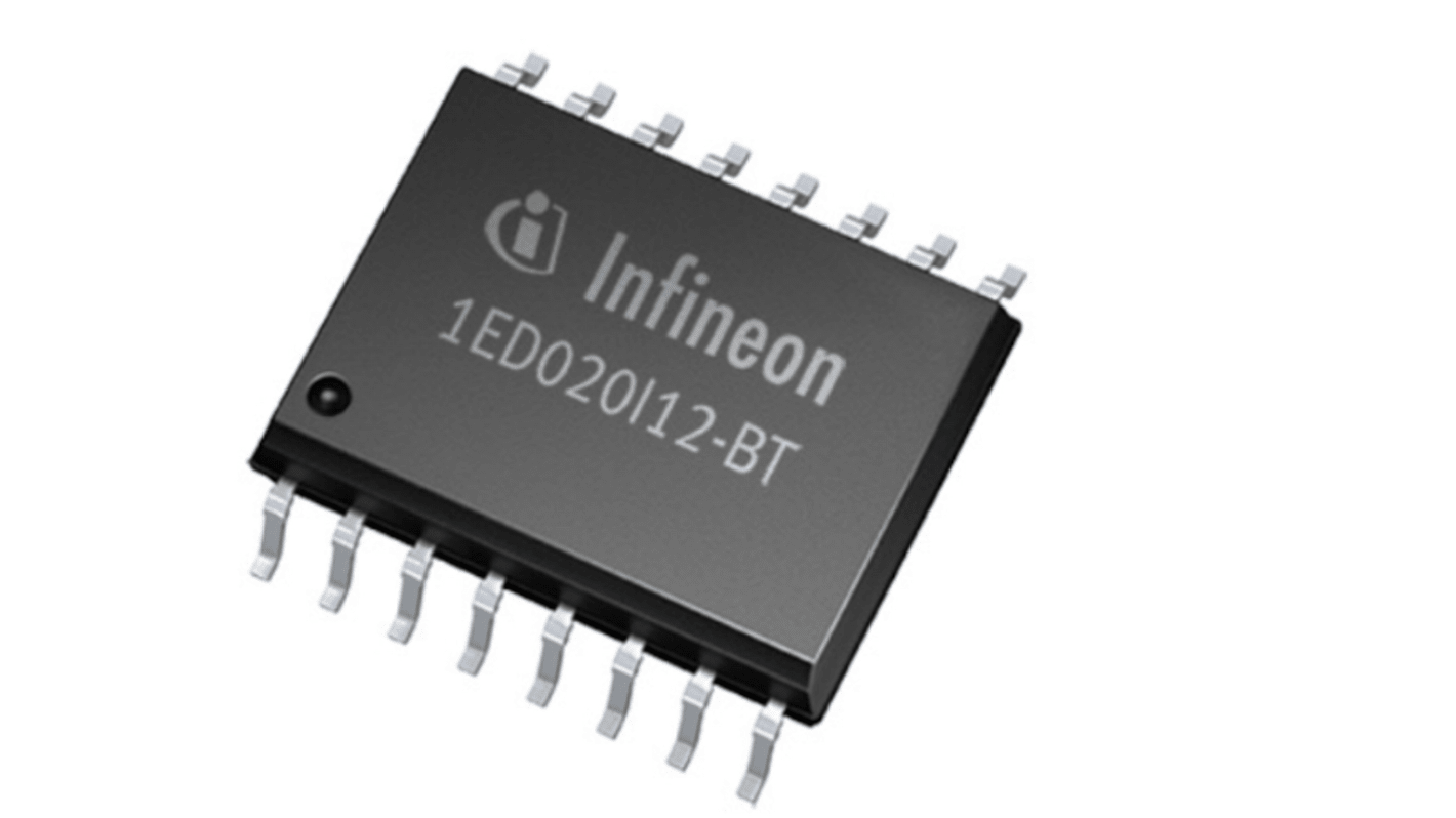 Infineon 1ED020I12BTXUMA1, 2 A, 5.5V 16-Pin, PG-DSO