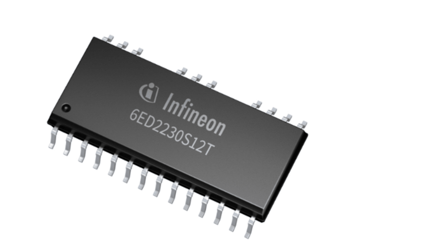 Infineon 6ED2230S12TXUMA1, MOSFET gate-driver, 350 mA, 20V, 24 Ben, PG-DSO