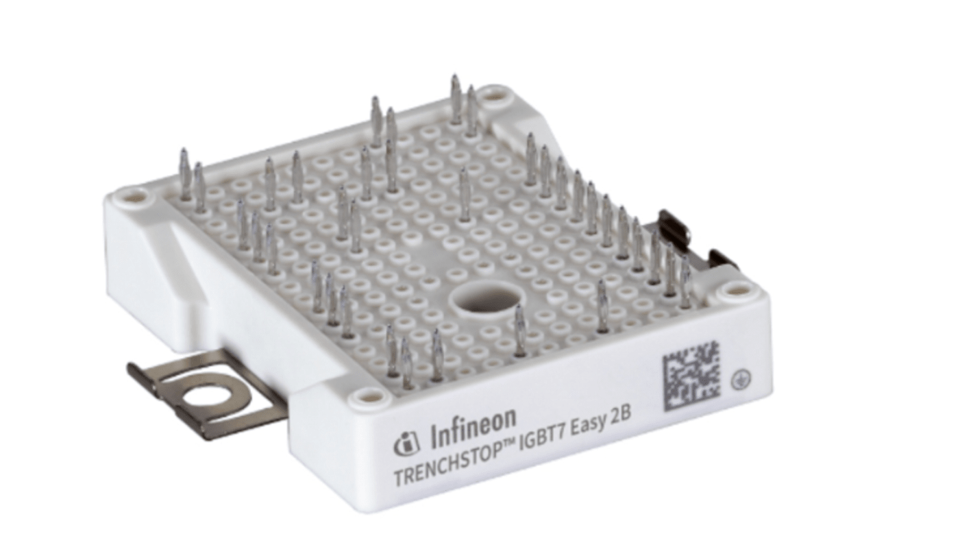 Infineon N沟道IGBT, 7个, Ic 25 A, VCEO 1200 V, 23针, EasyPIM