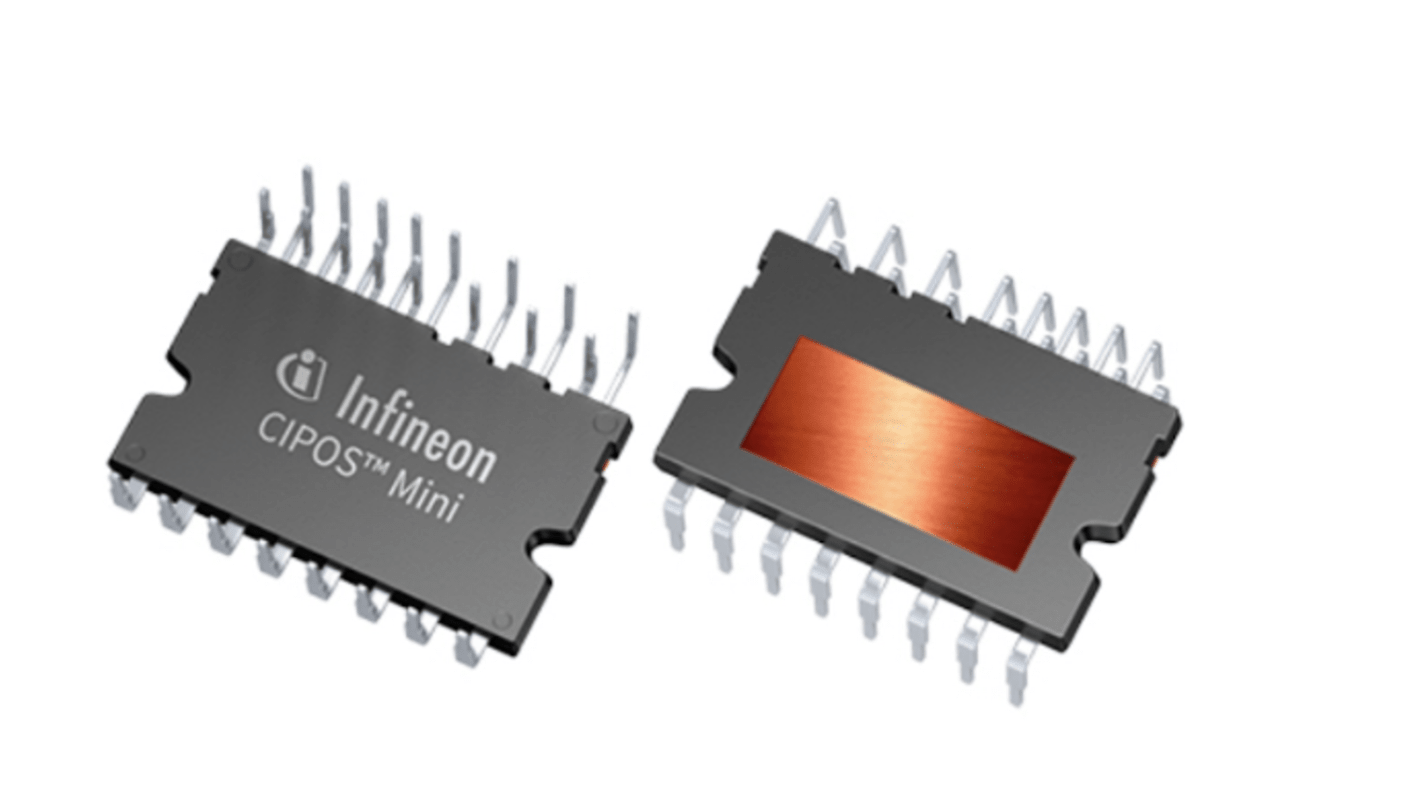 Infineon IFCM15P60GDXKMA1, AC Motor, Permanent Magnet Motor Intelligent Power Module, 600 V 24-Pin, DIP