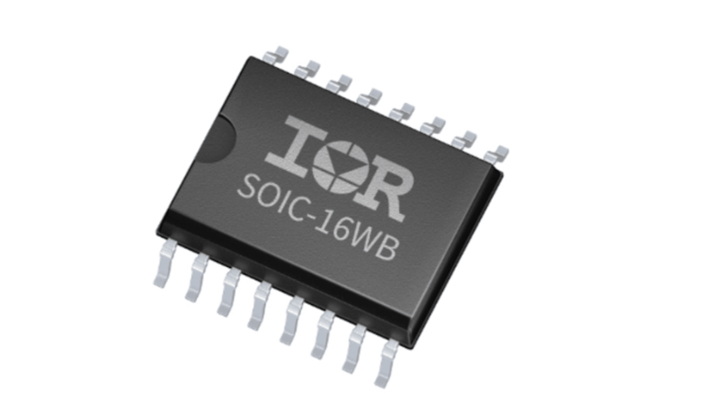 Infineon IR2213STRPBF MOSFET Gate Driver, 2 A, 20V 16-Pin, SOIC