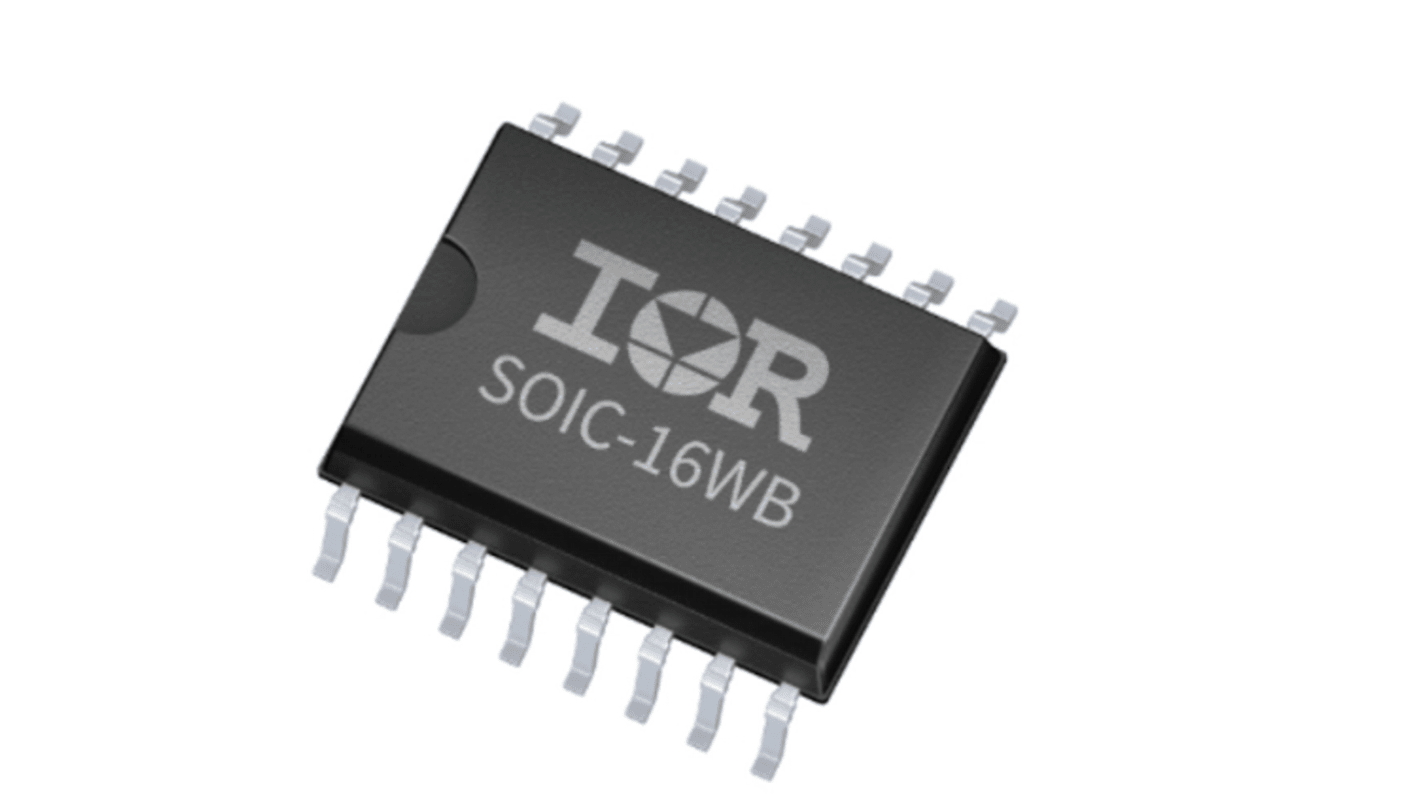 Infineon IRS2110STRPBF MOSFET Gate Driver, 2 A, 20V 14-Pin, SOIC 16