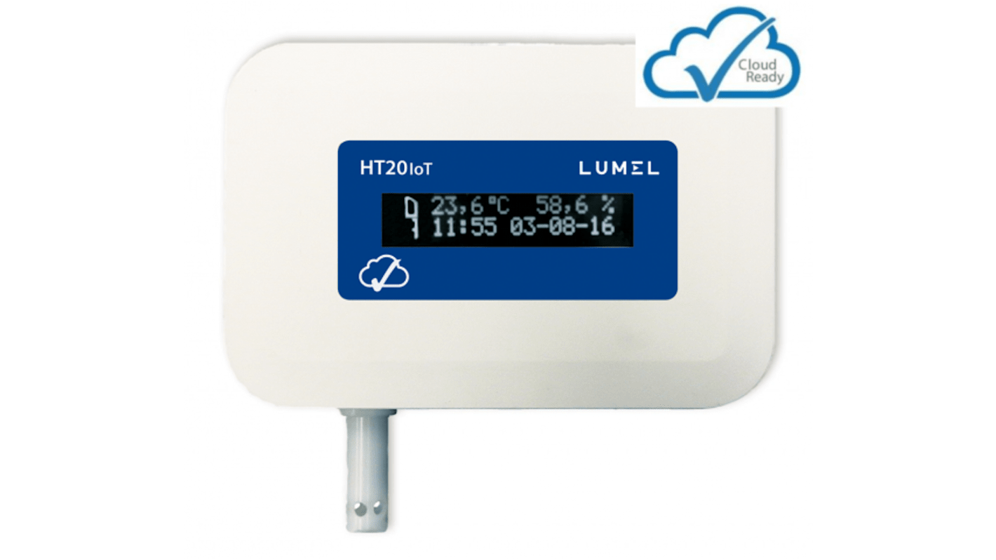 Registrador de datos Sifam Tinsley HT20, para Punto de Rocío, Humedad, Temperatura, display LCD, interfaz Ethernet