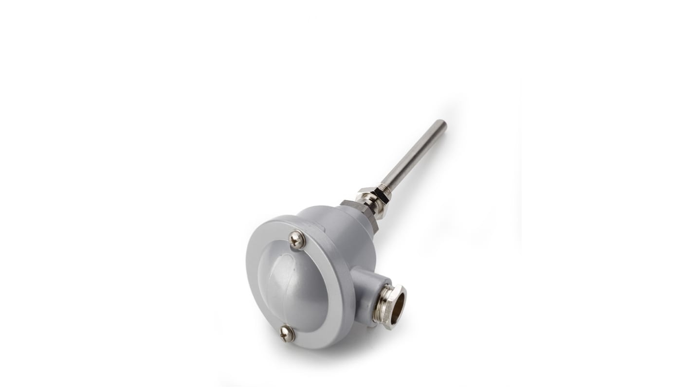 Gefran PT100 RTD Sensor, 8mm Dia, 500mm Long, +300°C Max