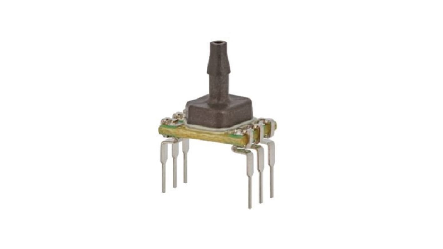 Honeywell Piezoresistive Pressure Sensor, 6.89kPa Operating Max, Through-Hole Mount, 6-Pin, 206.83kPa Overload Max, DIP