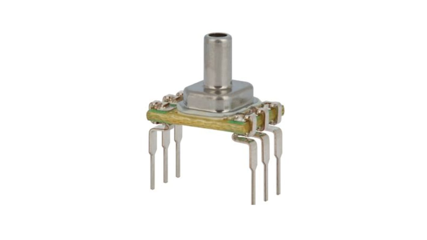 Honeywell Piezoresistive Pressure Sensor, 1034.21kPa Operating Max, Through-Hole Mount, 6-Pin, 1654.74kPa Overload Max,