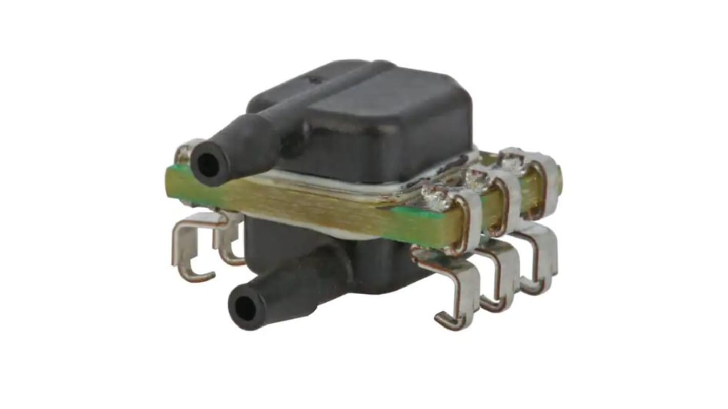 Honeywell Piezoresistive Pressure Sensor, 6kPa Operating Max, Surface Mount, 6-Pin, 200kPa Overload Max, SMT