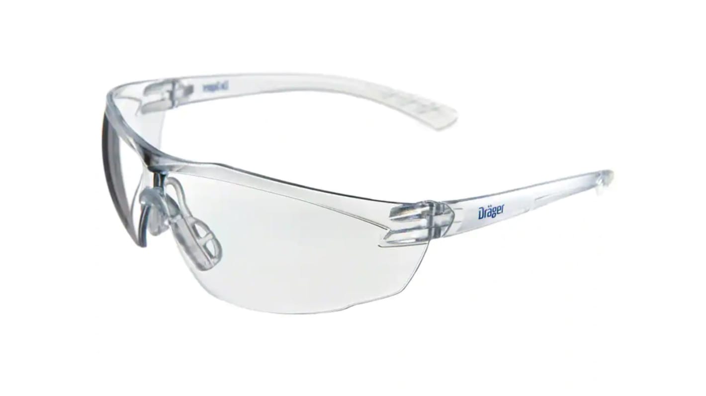 Surlunettes DRAEGER 8240, Incolore, Polycarbonate (PC), anti-buée, anti-rayures