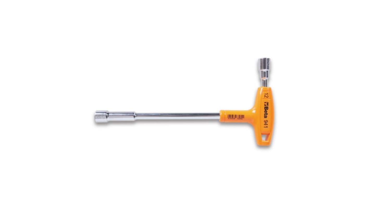 BETA 13 mm Bi-Hex Socket Wrench with T-Handle Handle, 255 mm Overall