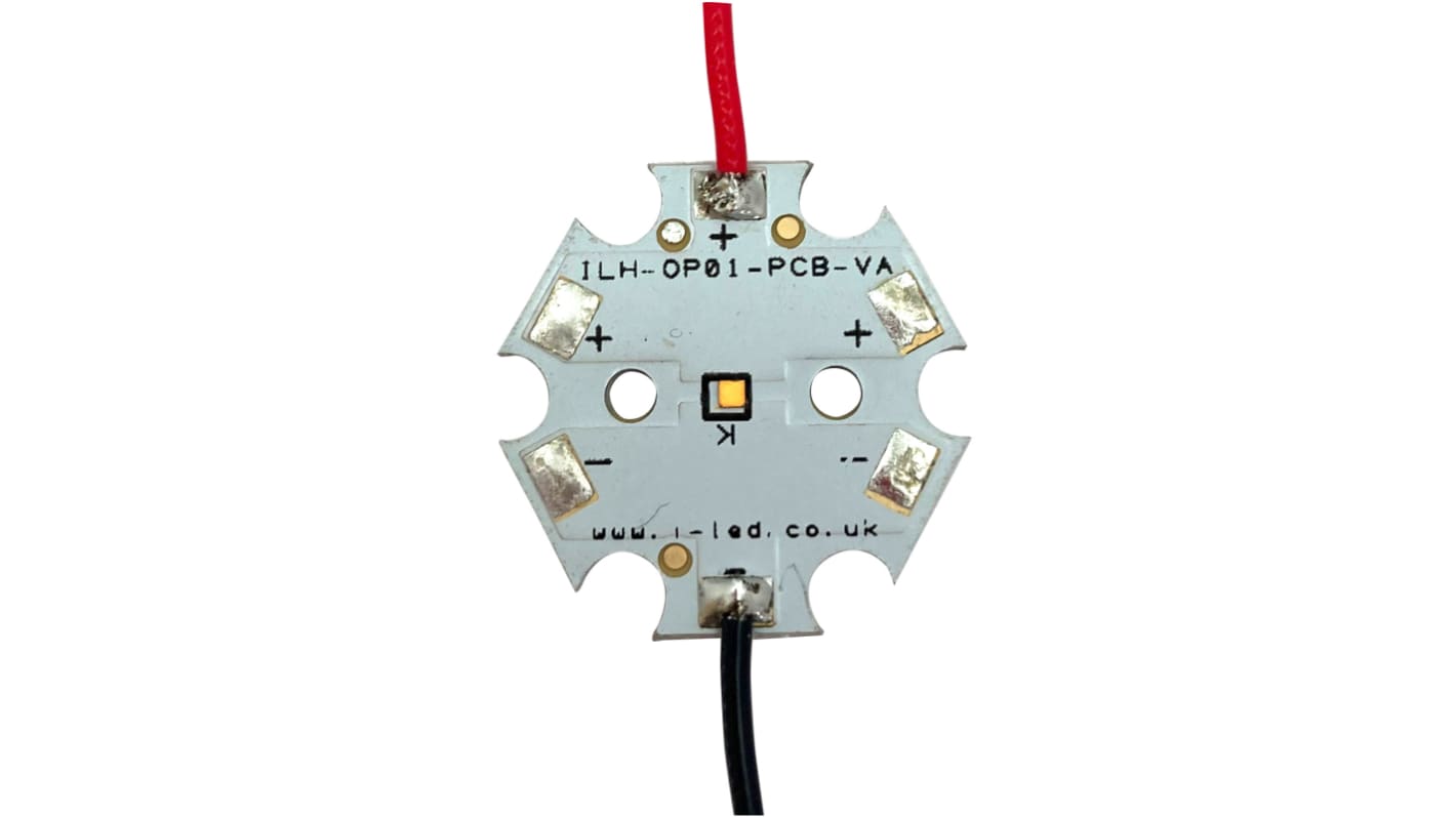 Kruhové LED pole, řada: OSLON Pure 1010 1 PowerStar ILH-OP01-PCGR-SC221-WIR200. 274 lm ILS 1,96W