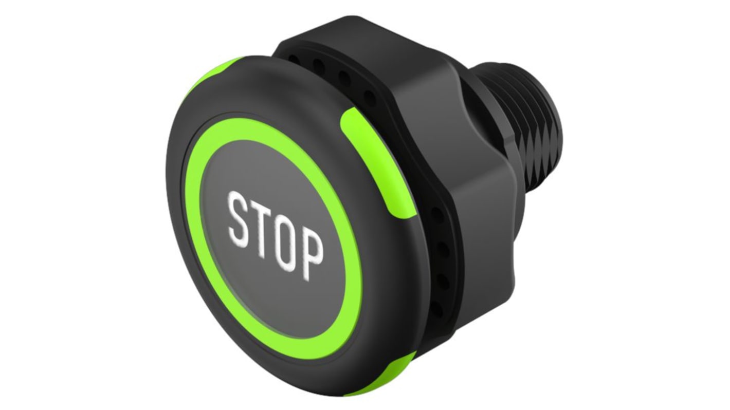 Interruttore capacitivo NA, 32V cc LED Rosso/Verde, IP69K