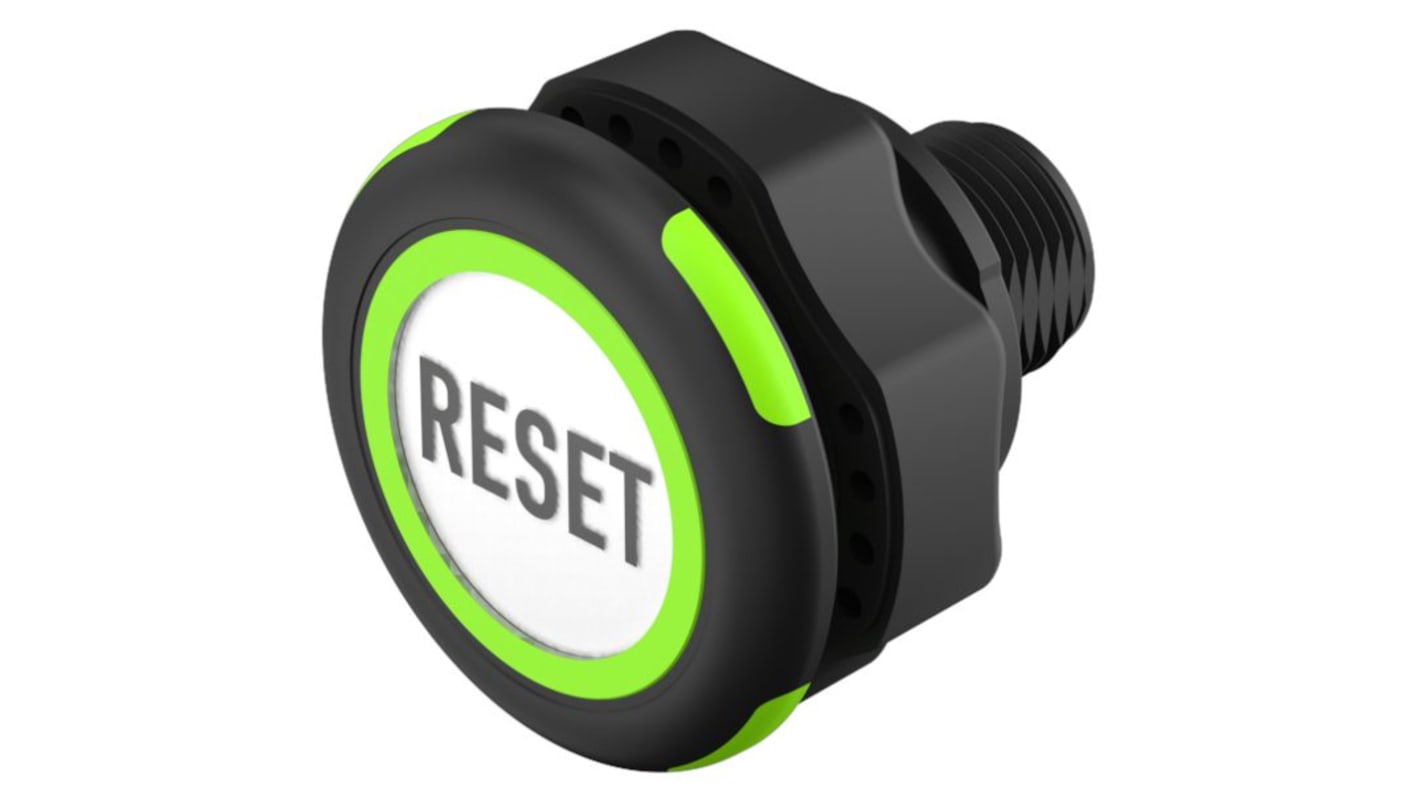 EAO Capacitive Switch NO,Illuminated, Red/Green, IO-Link, IP69K