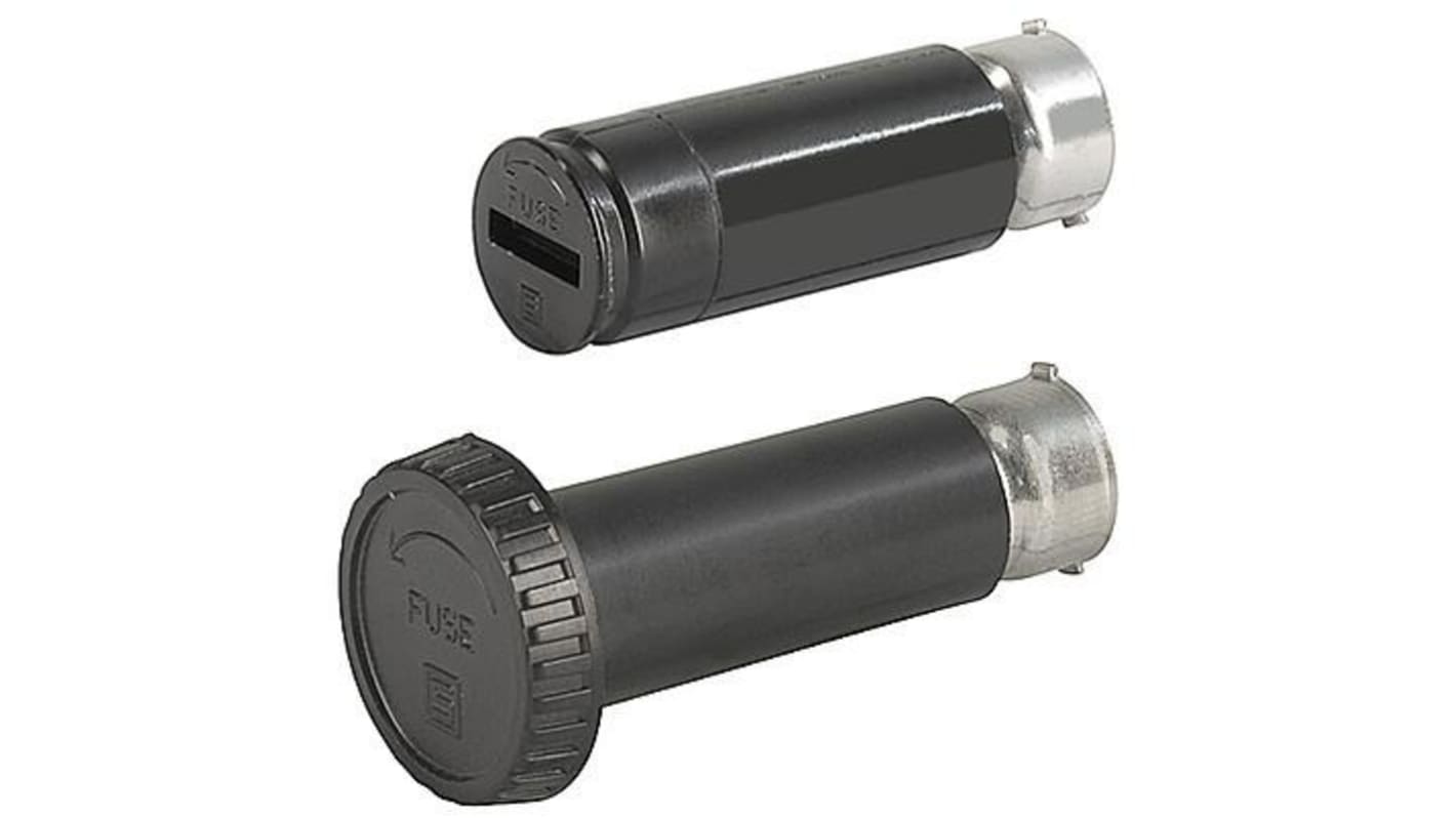 Portafusibile da pannello Schurter 6.3 x 32mm, 1P, 10A, 500V ca