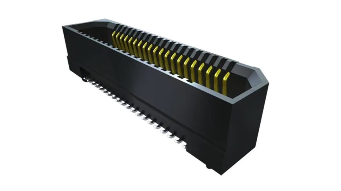 Gniazdo PCB 150 -pinowe 2 -rzędowe raster: 0.8mm Szybki pasek nasadowy Proste SMD