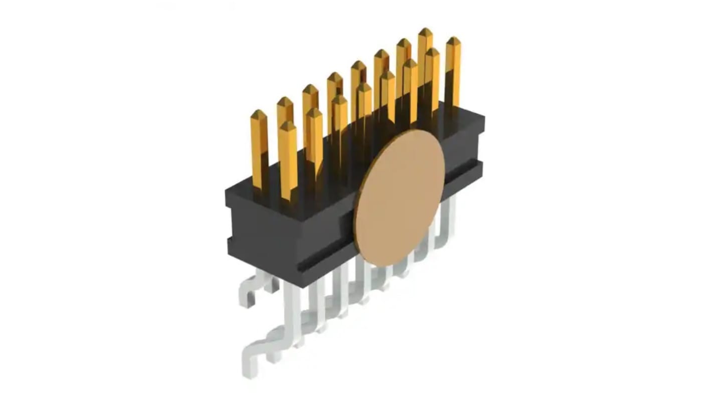 Samtec 垂直 基板接続用ピンヘッダ 16極 1.27mm 2列