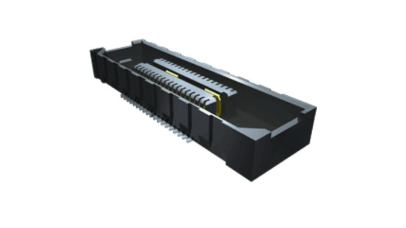 Samtec MIS Series Surface Mount PCB Socket, 2-Contact, 114-Row, 0.635mm Pitch