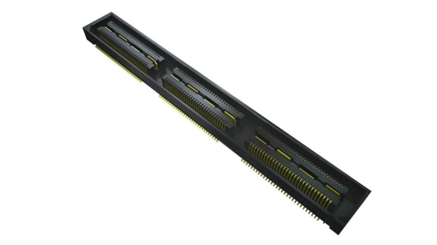 Gniazdo PCB +120 -pinowe 2 -rzędowe raster: 0.5mm Taśma nasadowa o dużej prędkości jazdy Kąt Proste Przewlekany