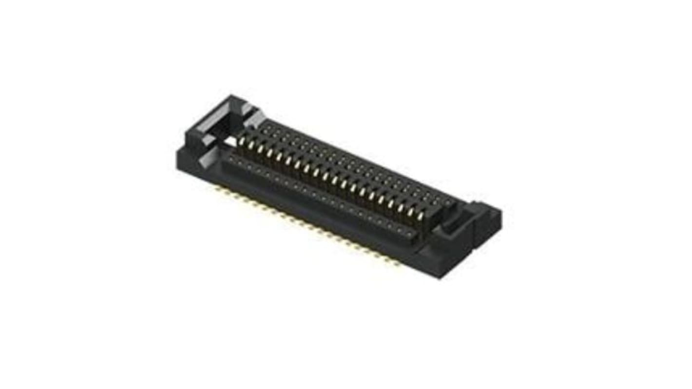 Samtec SLH Series Surface Mount PCB Socket, 2-Contact, 60-Row, 0.5mm Pitch