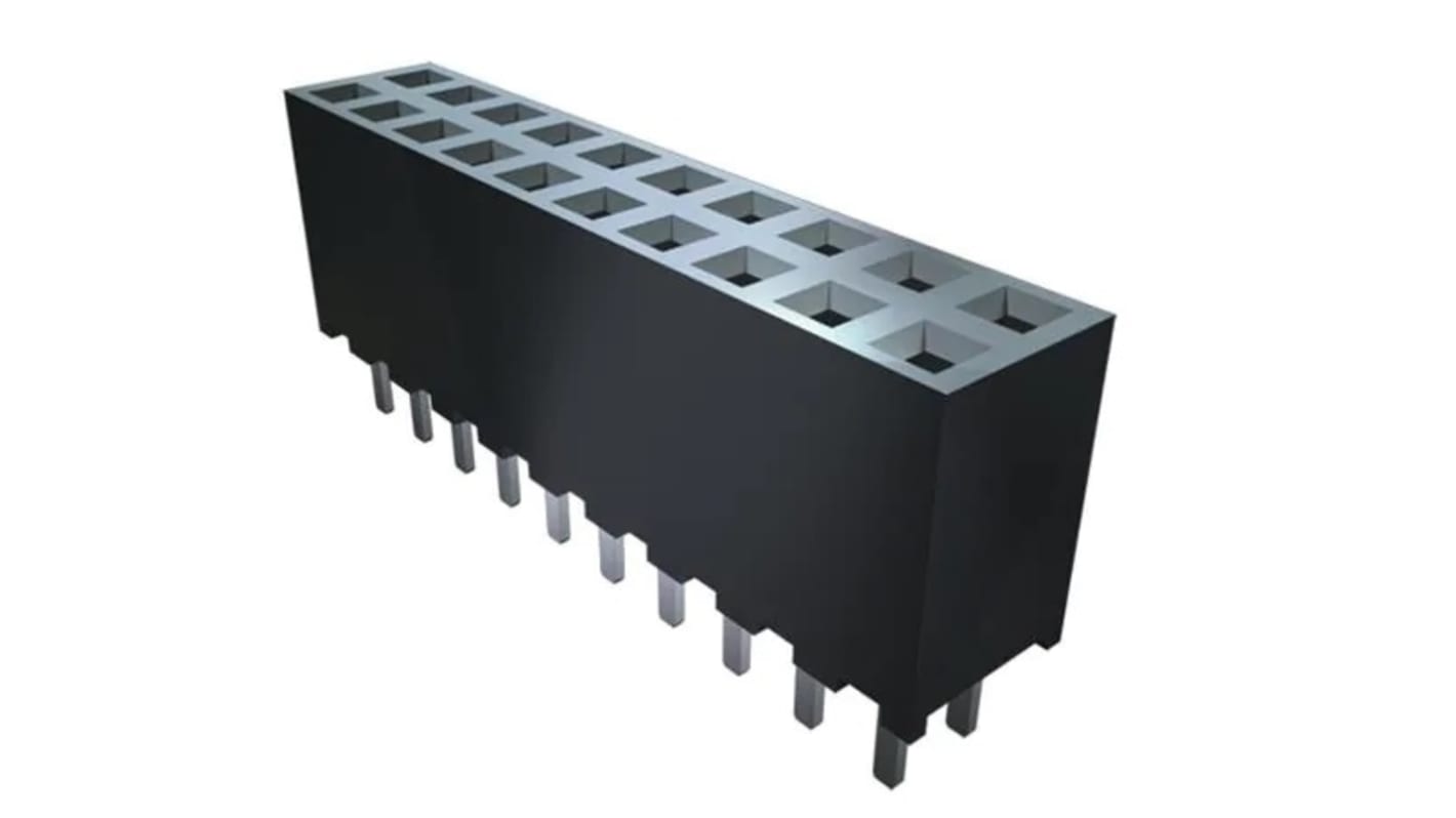 Gniazdo PCB 16 -pinowe 2 -rzędowe raster: 2mm Wytrzymałe gniazdo PCB Pionowy SMD