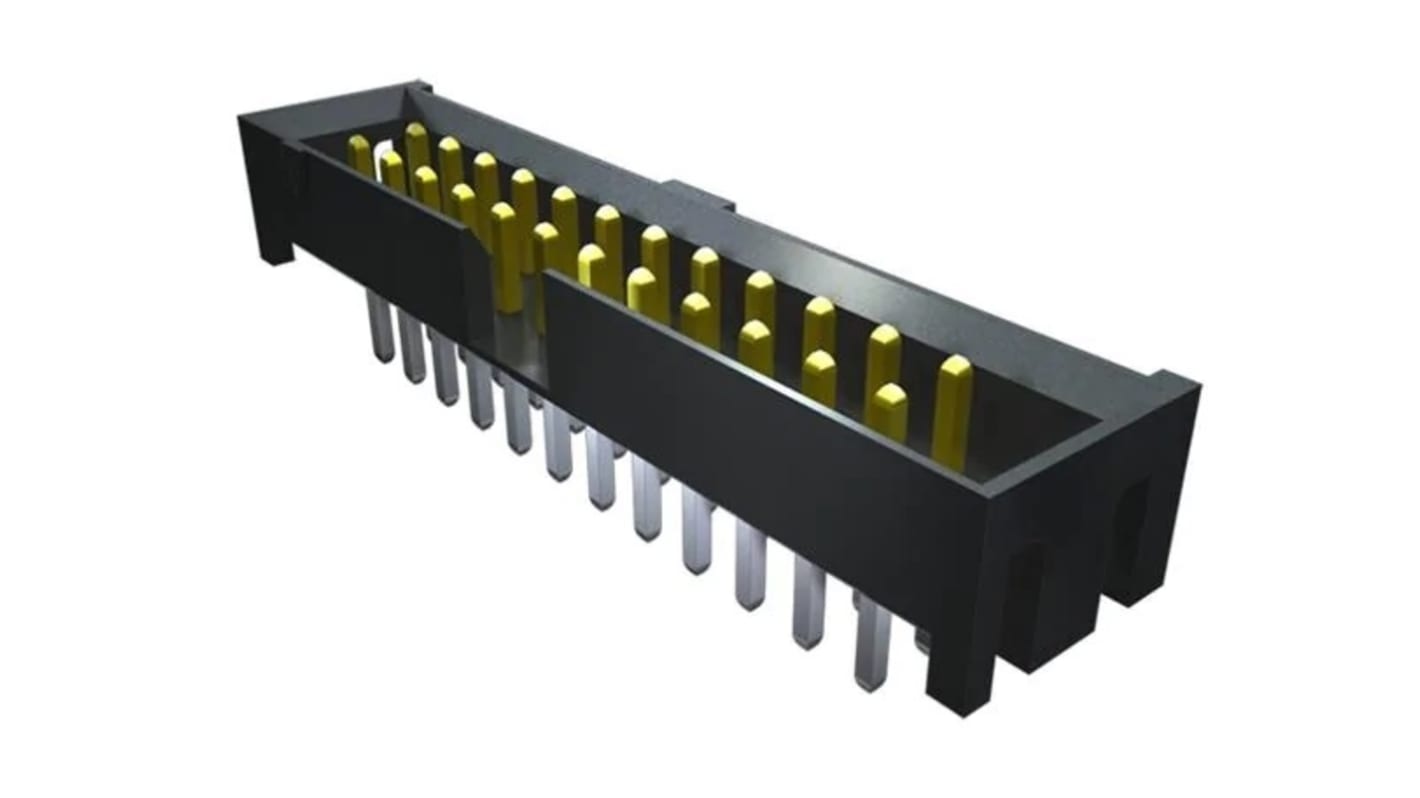 Conector macho para PCB Samtec serie STMM de 20 vías, 2 filas, paso 2.0mm, Montaje Superficial