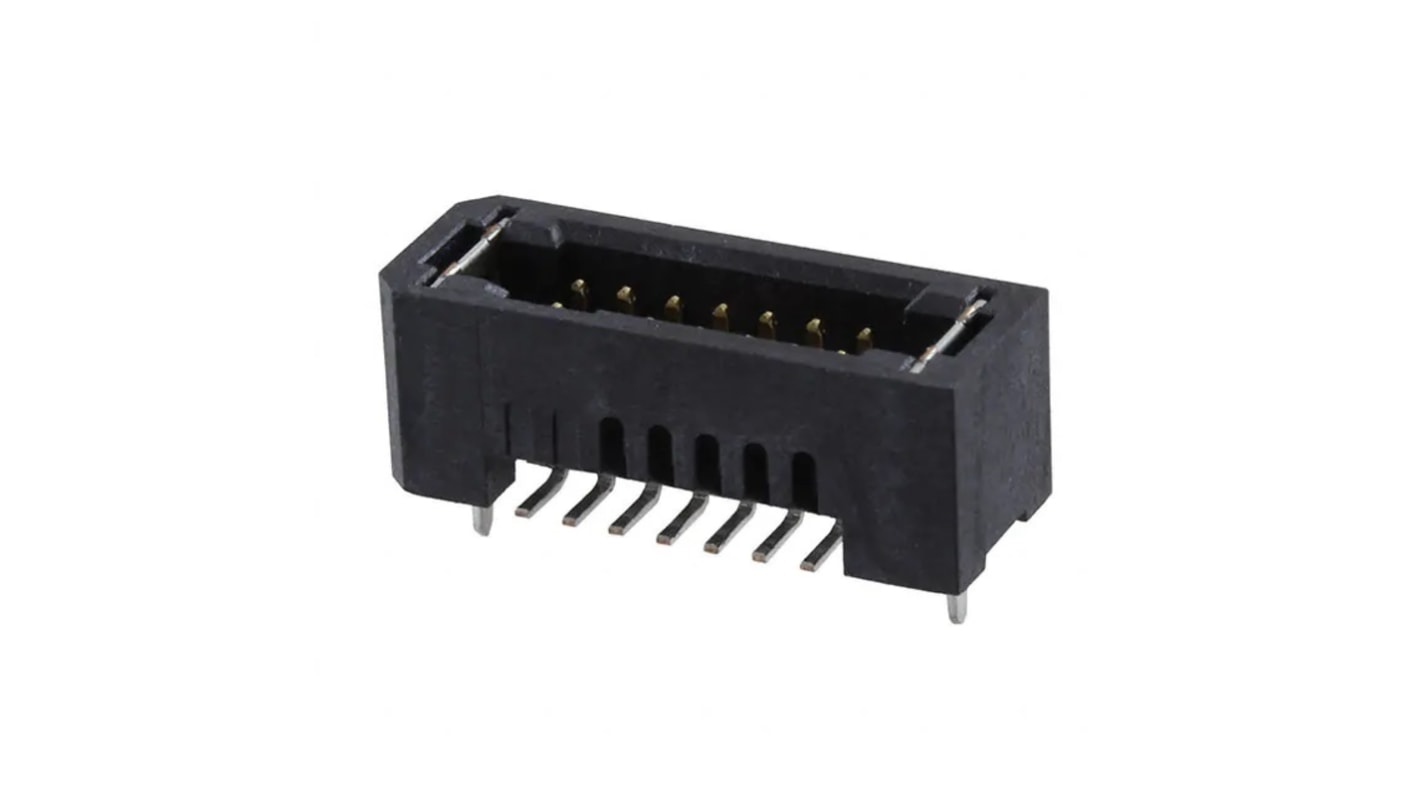Samtec 垂直 基板接続用ピンヘッダ 14極 1.27mm 2列