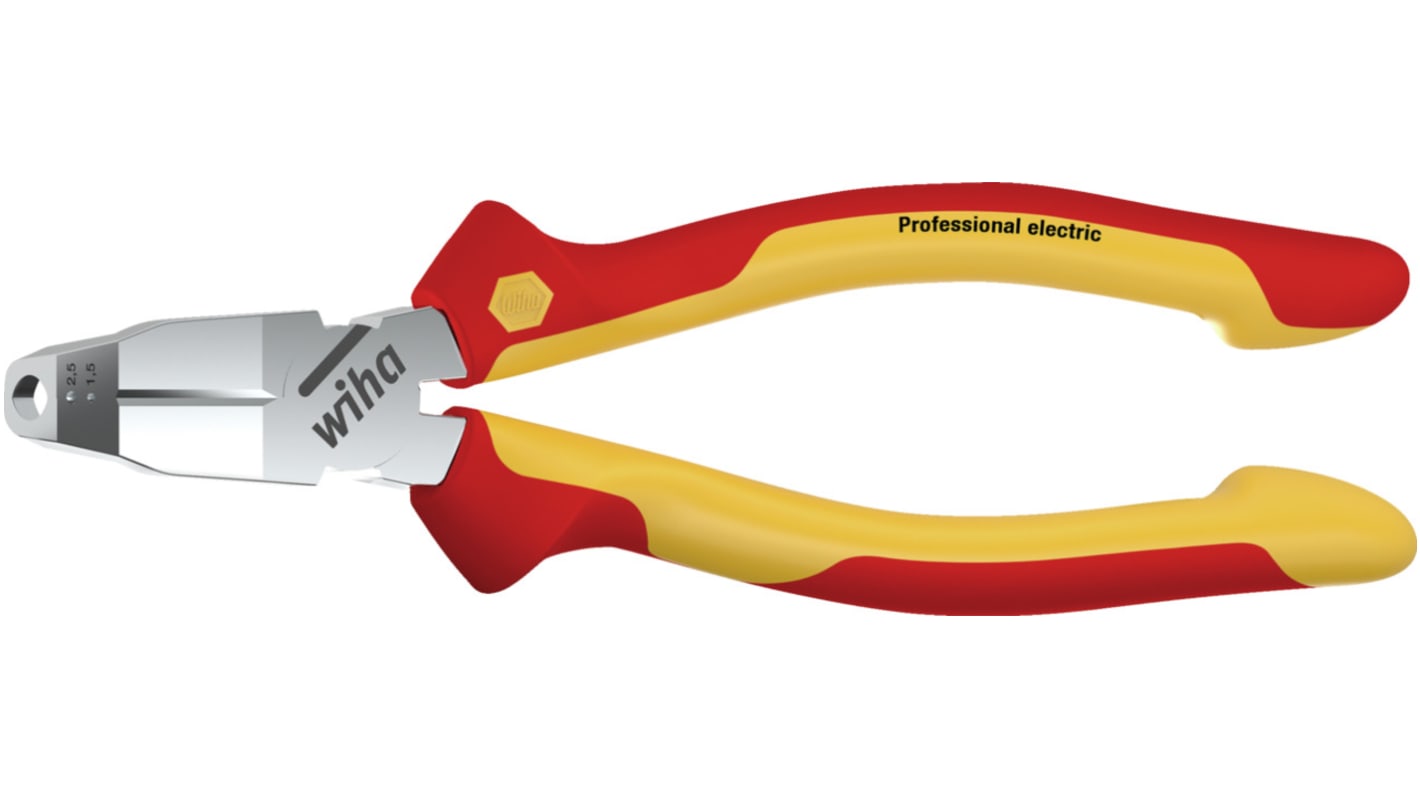 Wiha 38552 VDE/1000V Insulated Combination Cutters