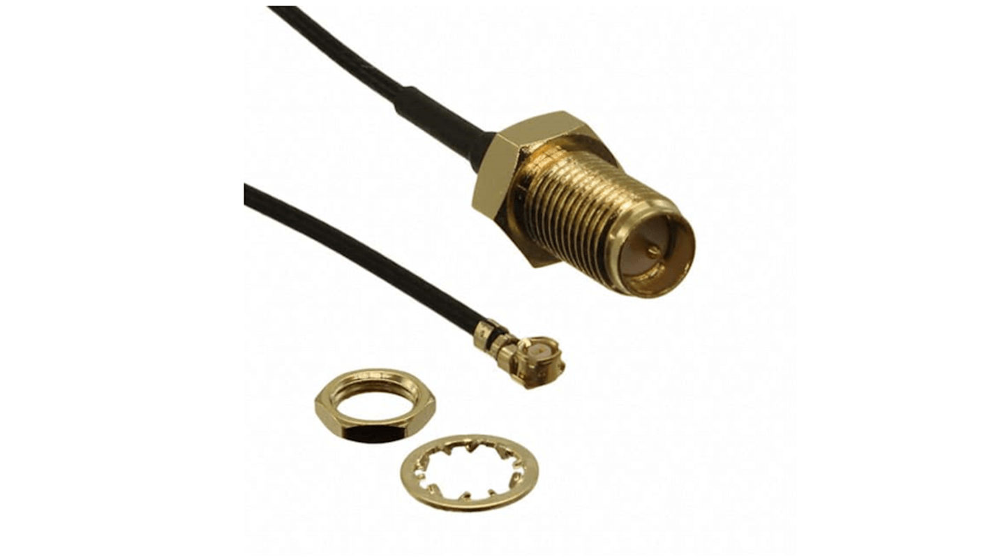 RS PRO MHF1 to Male RP-SMA, 152mm, Terminated50 Ω