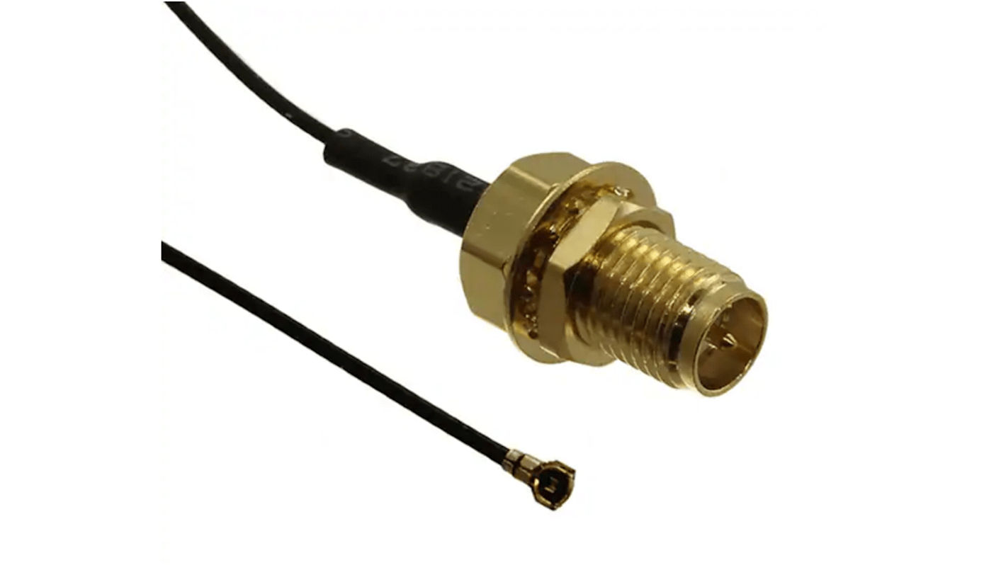 RS PRO MHF4 to Male RP-SMA, 152mm, Terminated50 Ω