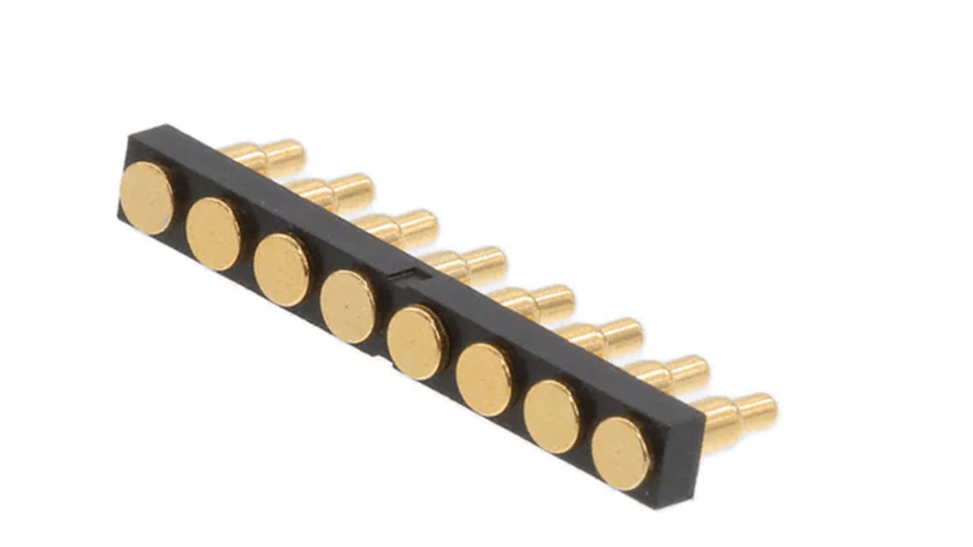 RS PRO Straight Through Hole PCB Connector, 8 Contact(s), 2.54mm Pitch, 1 Row(s), Unshrouded