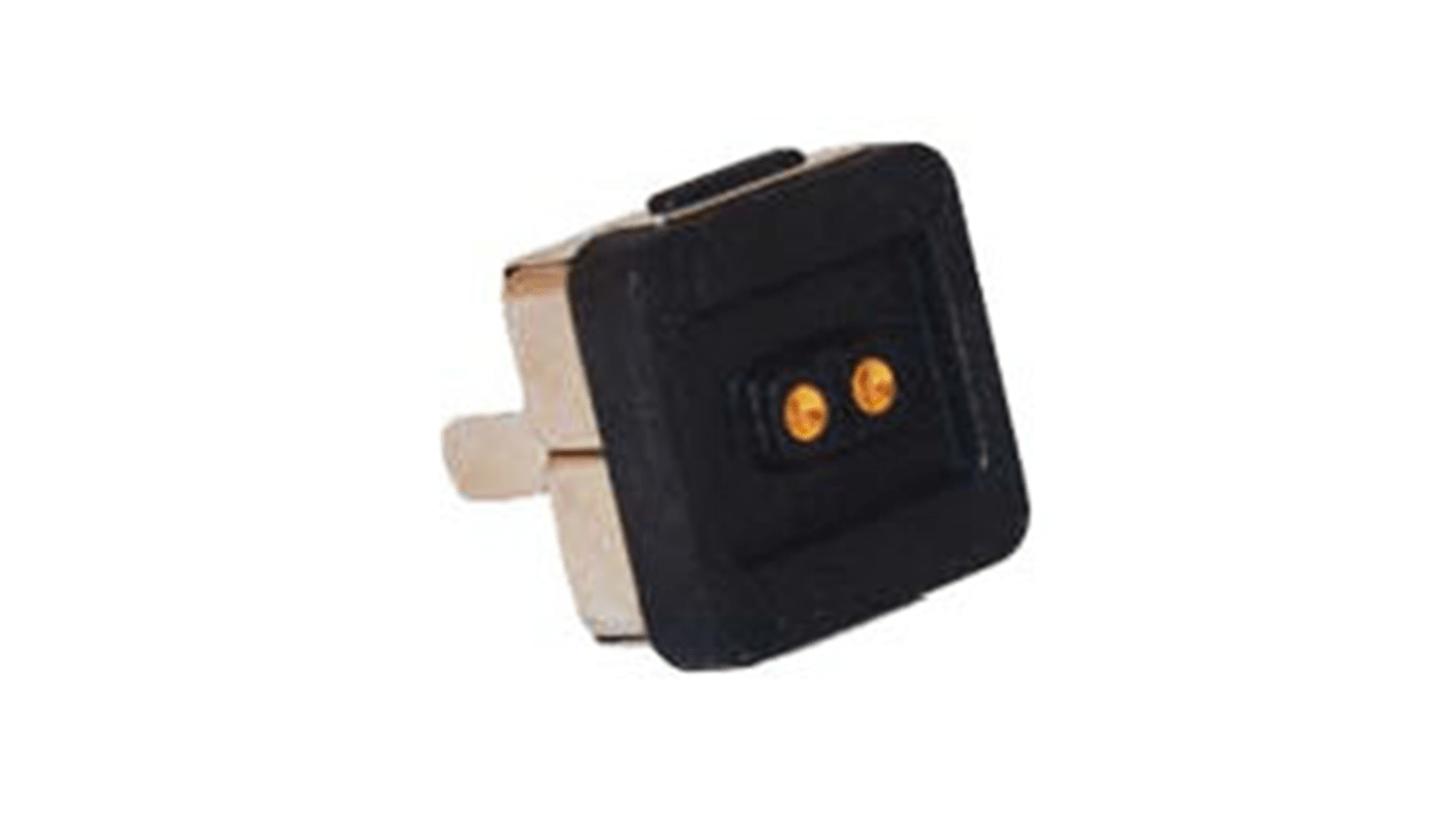 RS PRO 2p单排PCB连接器 直向, 2.54mm间距, 12 Volts, THT安装
