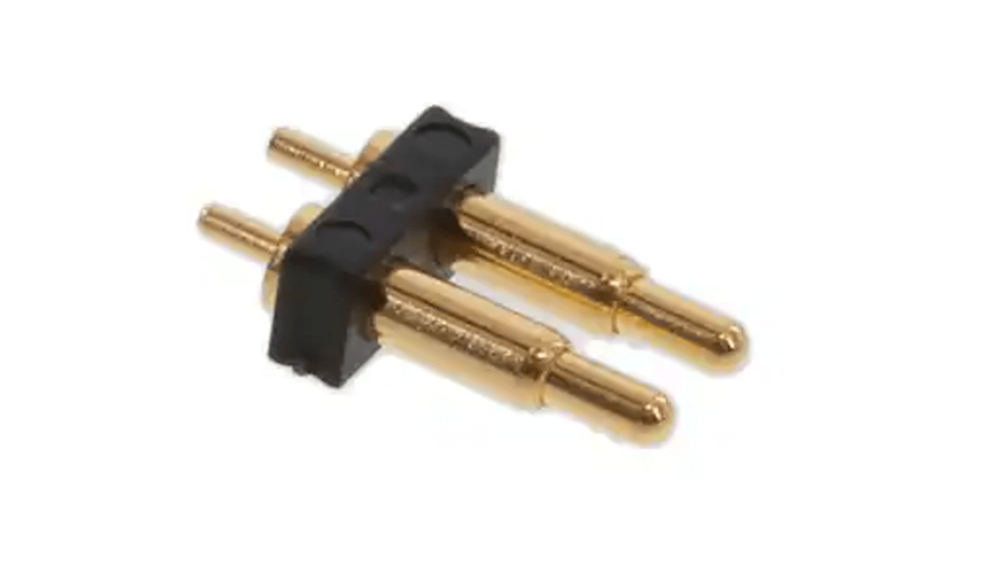 Morsetto passaparete RS PRO, 2 vie, 2 file, passo 2.54mm