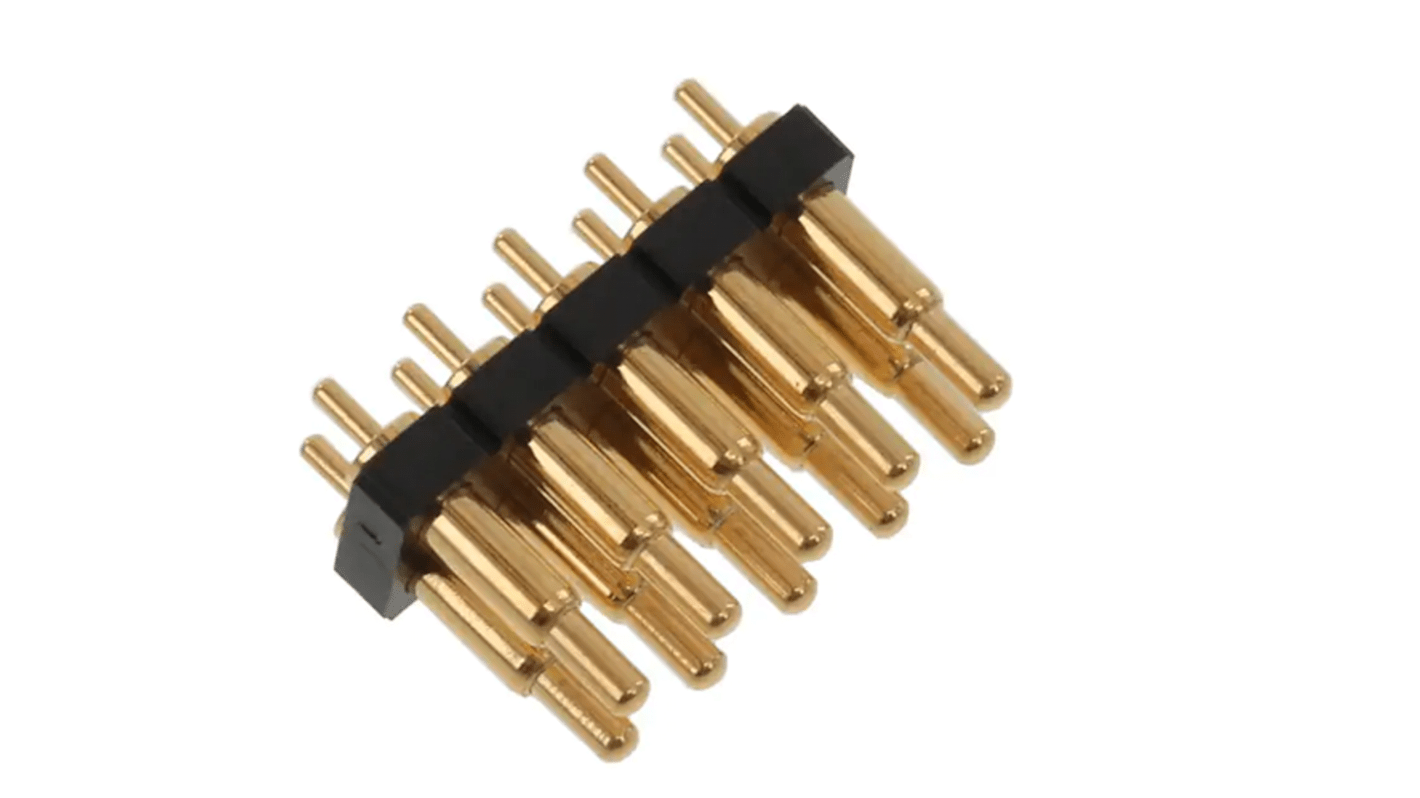 RS PRO Straight Through Hole PCB Connector, 10 Contact(s), 2.54mm Pitch, 2 Row(s), Unshrouded