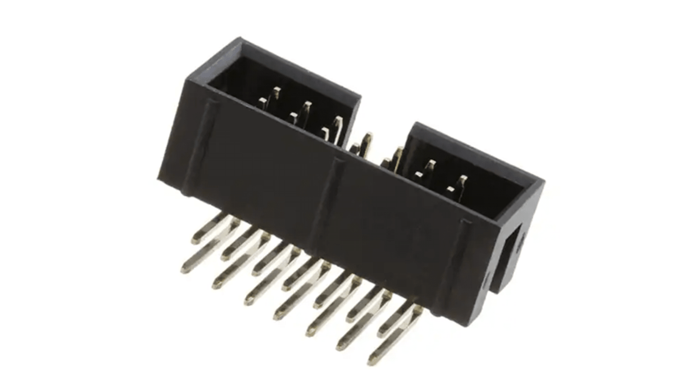 Wtyk PCB 14-pinowe raster: 2.54mm 2-rzędowe RS PRO 3 amp