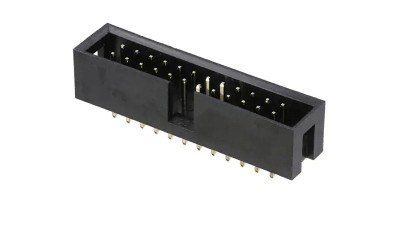 RS PRO 24p双排排针 垂直, 2.54mm间距, 3 amp