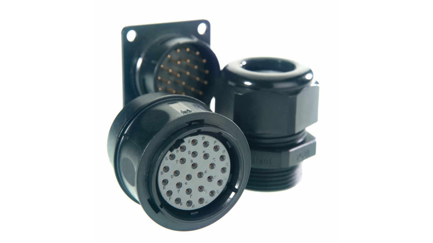 Amphenol Air LB Circular Connector, 7 Contacts, Push-Pull, Socket, IP66, IP67, ECTA 133 Series