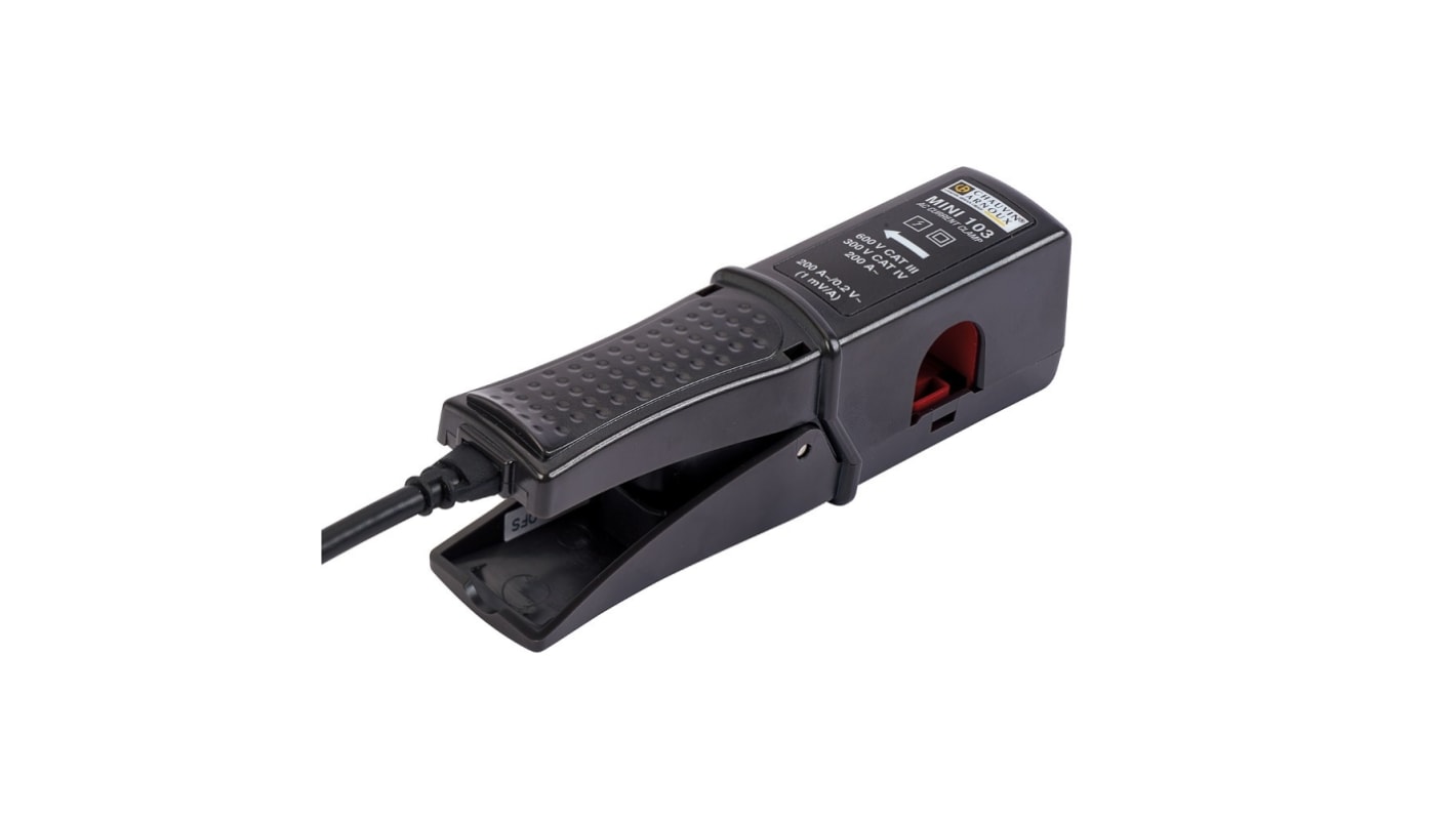 Chauvin Arnoux MINI 103 Current Clamp, AC Adapter, 200A ac AC Max