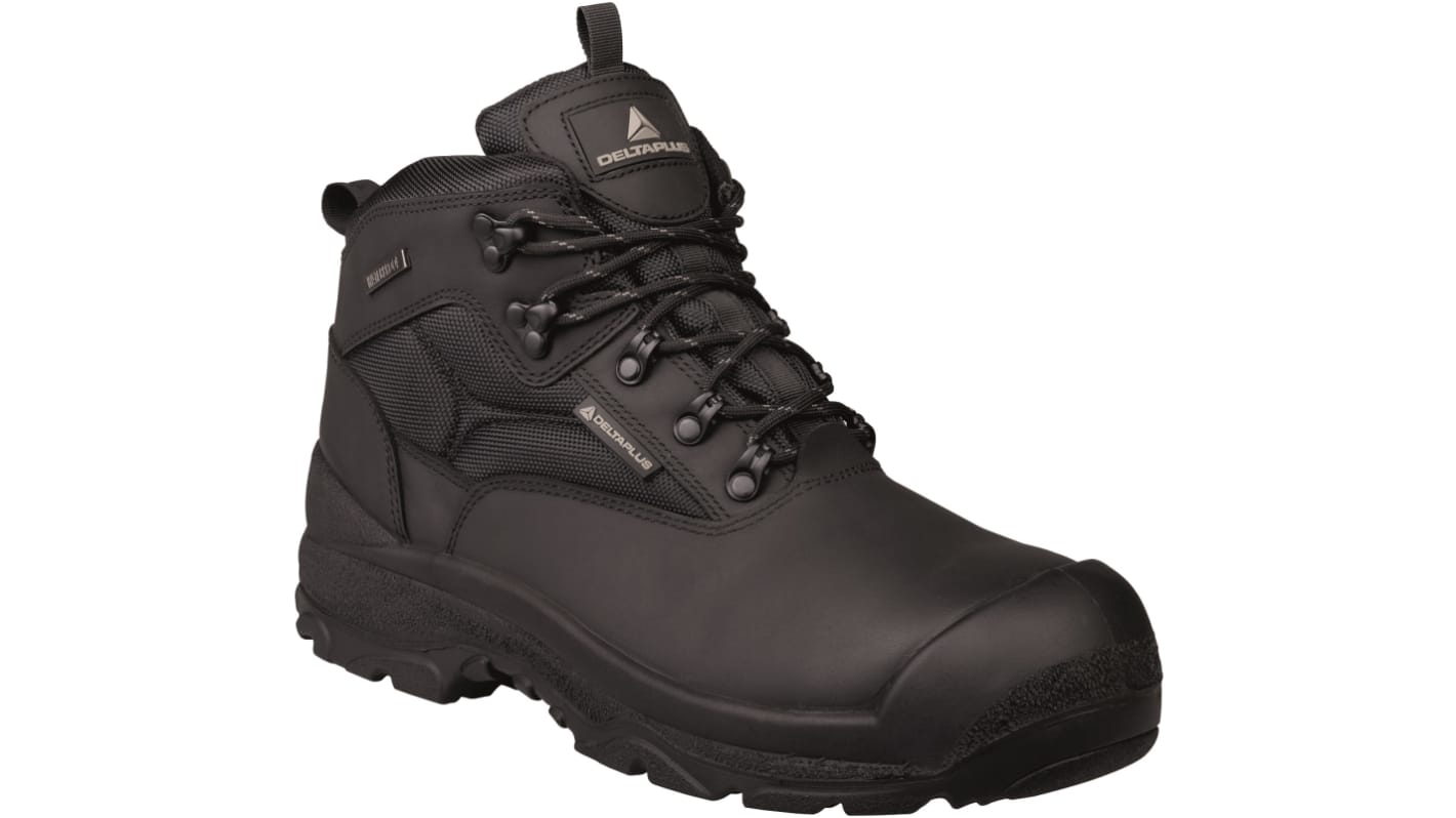Botas de seguridad Delta Plus, serie SAMYS de color Negro, talla 42, S3 A SRC