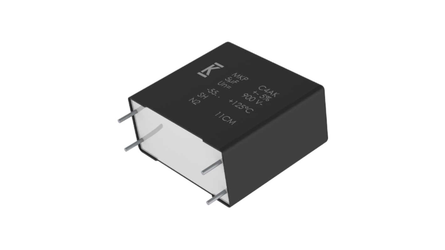 KEMET C4AK Polypropylene Capacitor PP, 700V dc, 5%, 12μF