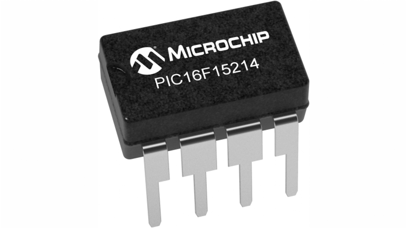 Microchip, 8 bit PIC16F Microcontroller MCU, 32MHz, 7 kB Flash, 8 Ben PDIP