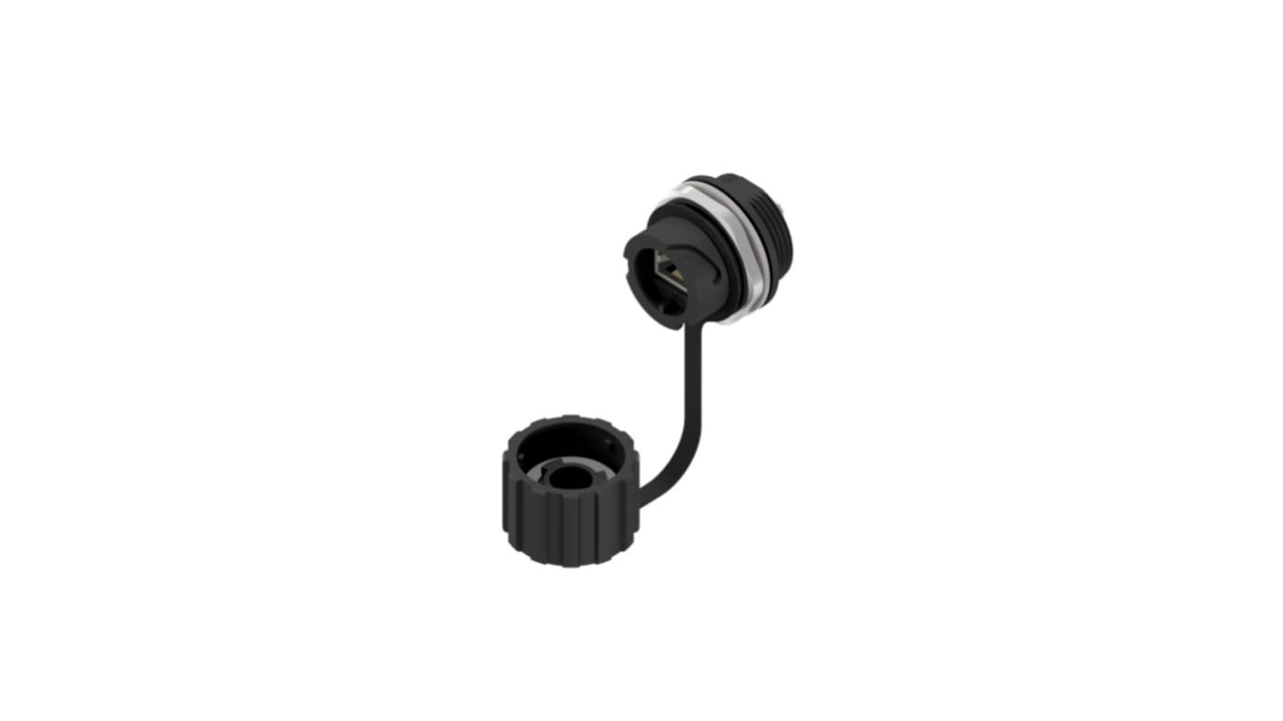 CONEC RJ45耦合器, RJ45, Cat5e网络, 1端口, 屏蔽, 17系列
