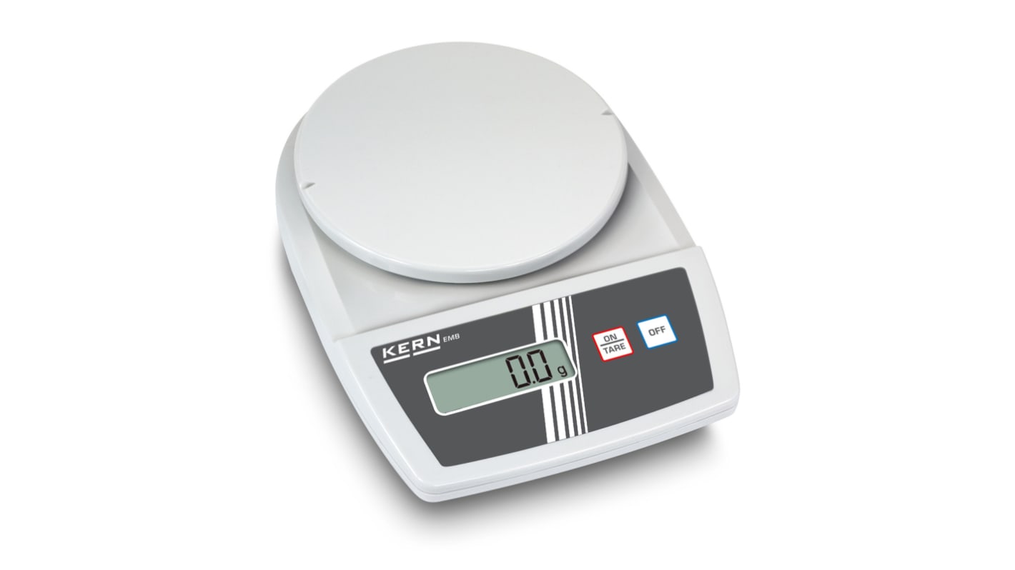 Kern EMB 2000-2 Precision Balance Weighing Scale, 2kg Weight Capacity, With DKD Calibration