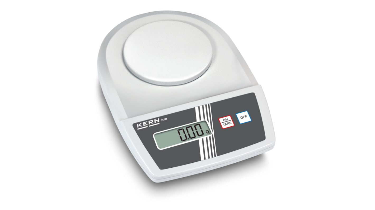 Kern EMB 200-2 Precision Balance Weighing Scale, 200g Weight Capacity, With DKD Calibration