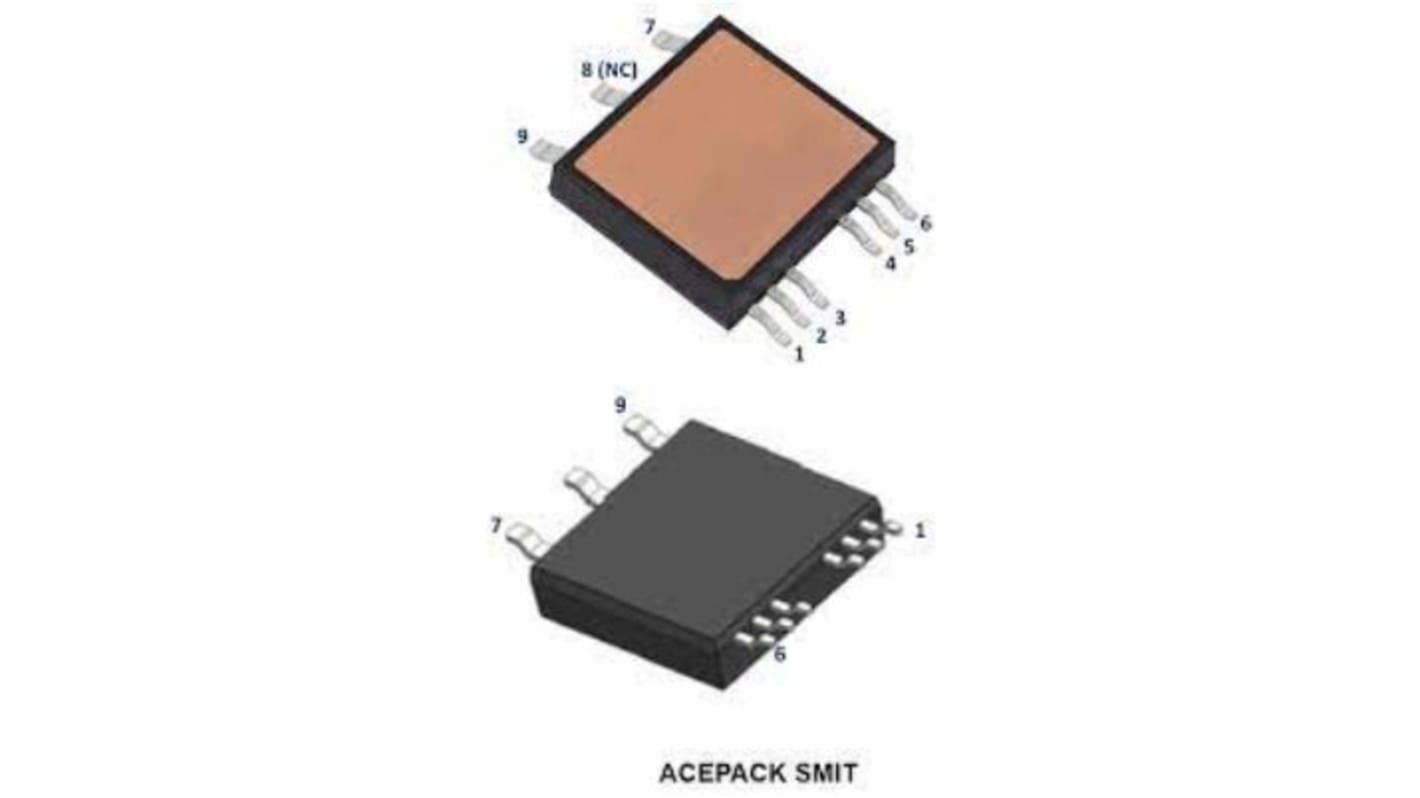 STMicroelectronics Thyristor 60A ACEPACK SMIT 1200V 525A 60