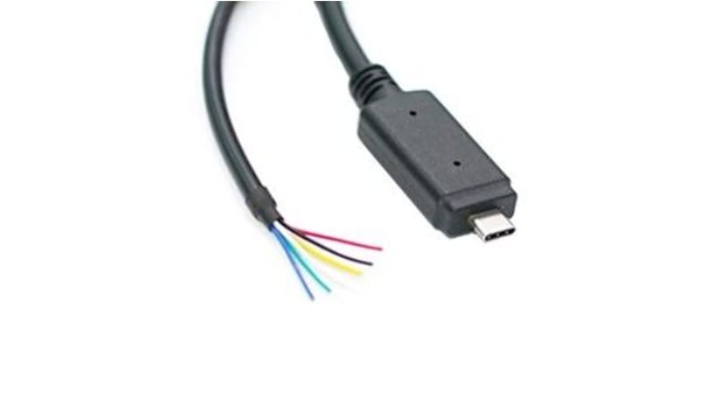 Connective Peripherals RS232 USB C Cable End Converter Cable