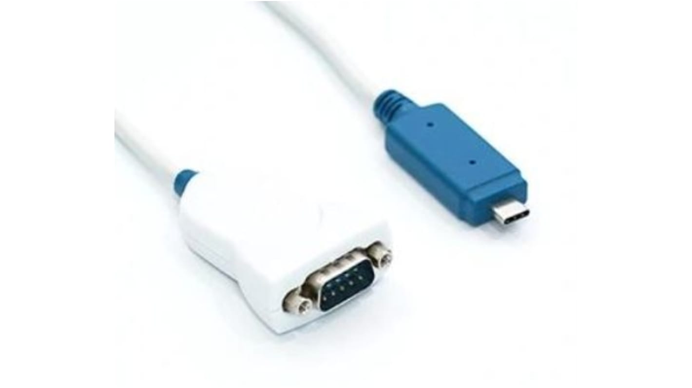 Cable convertidor Connective Peripherals USBC-FS-RS232-100-DB9, Conector A USB C, Conector B DB-9