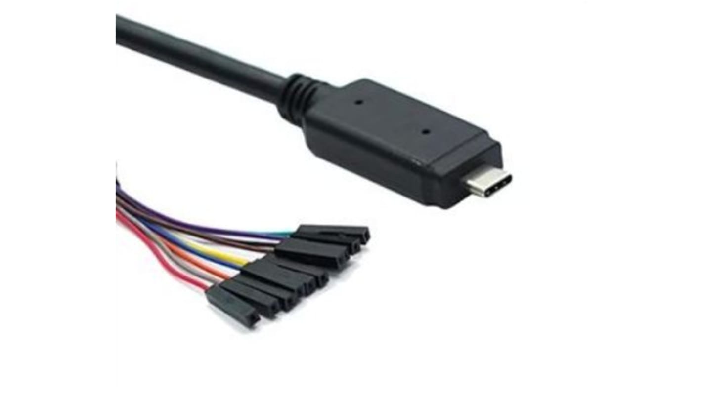 Convertidor de interfaz Connective Peripherals USBC-HS-MPSSE-5V-3.3V-500-SPR, Conector A USB C
