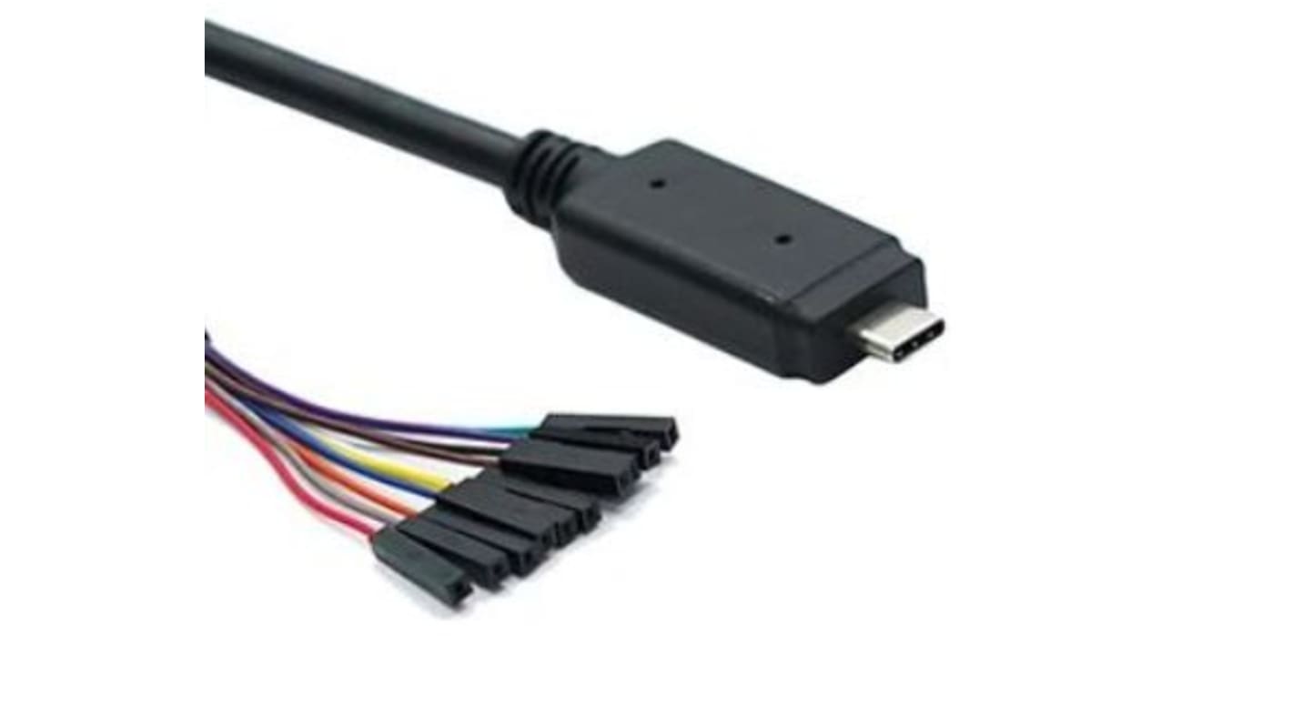 Convertidor de interfaz Connective Peripherals USBC-HS-UART-3.3V-3.3V-1800-SPR, Conector A USB C