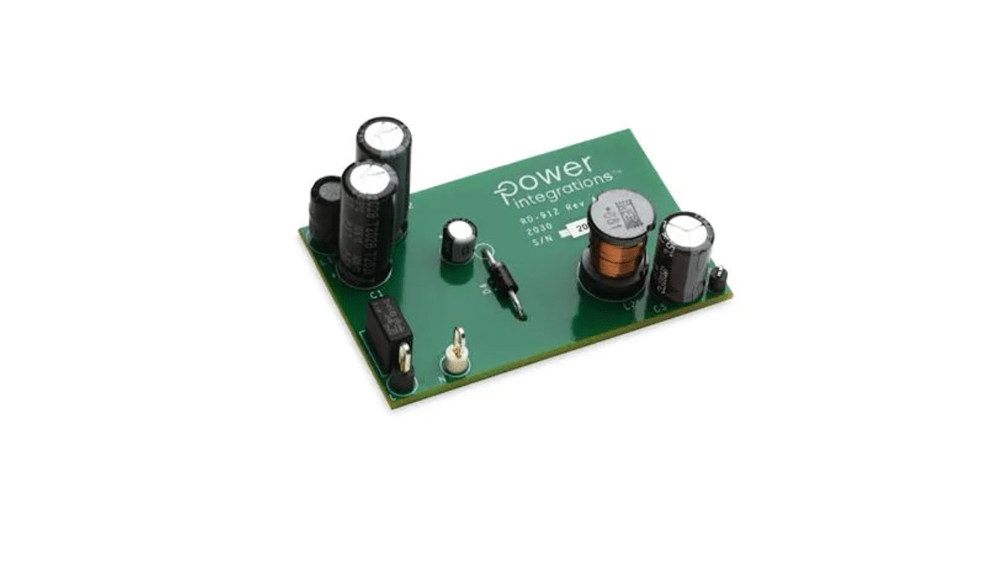 Power Integrations 電源IC 開発キット, リファレンスデザイン, バックコンバータ, 小型アプライアンス 用, RDK-912
