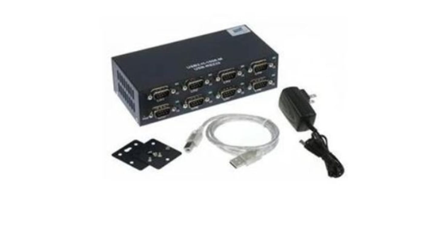 Connective Peripherals 转换器电缆, RS232总线, USB B转D-sub，9 引脚公头, USB 2.0